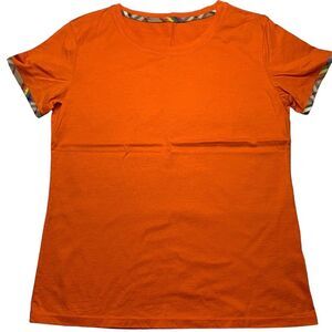Basic Orange 100% Cotton T-Shirt Tee